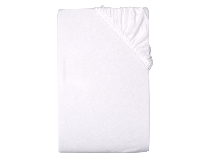 Livarno® Žerzejové napínací prostěradlo, 140-160 x 200 cm (bílá)