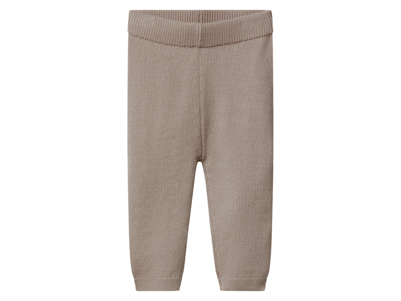 lupilu® Dětské pletené kalhoty z vlny Merino (béžová, 50/56)