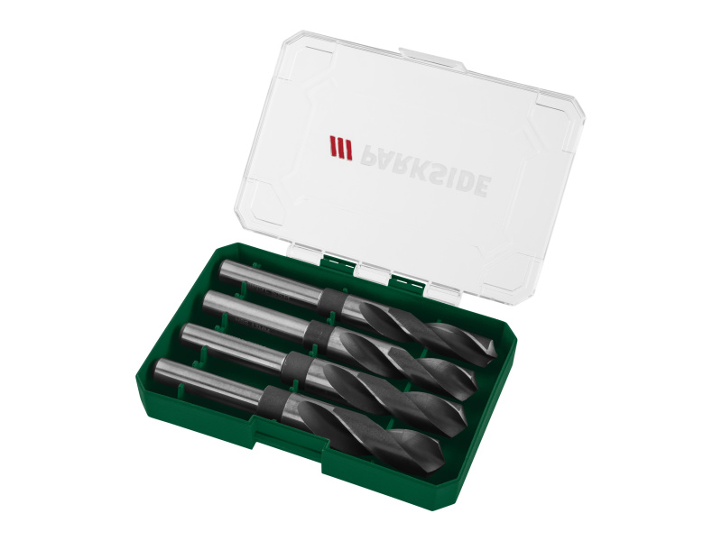 Parkside® Sada HSS spirálových vrtáků Pasp 4 A1 (4dílná sada)