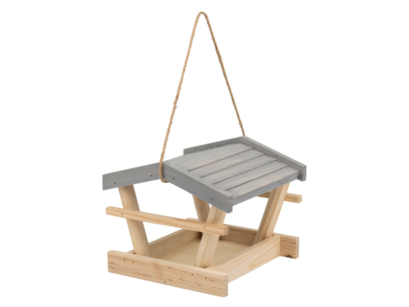 zoofari® Krmítko pro ptáky / veverky (šedá)