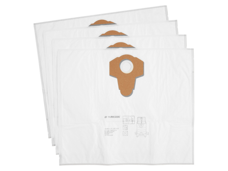 Parkside® Filtrační sáčky PFT 30 A1 / Filtrační sáčky z netkané textilie Pvft 30 A1 / Filtrační sáčky Pfbw 30 A1 (filtrační sáčky z netkané textilie,