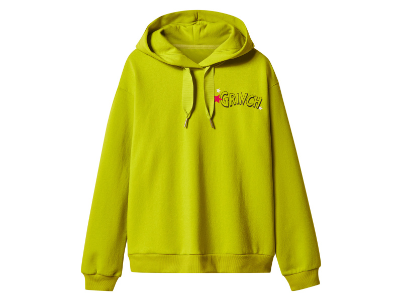 Dámská mikina Grinch (limetková, Xs(32/34))