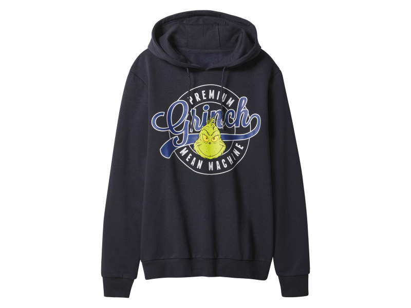 Pánská mikina Grinch (navy modrá, XL (56/58))