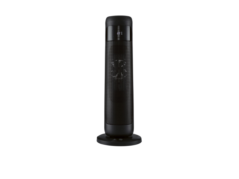 Tronic® Věžový keramický ohřívač s ventilátorem Tthl 2000 C3 (černá)