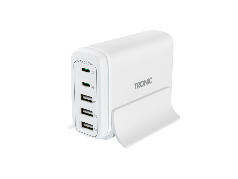 Tronic® USB nabíječka, 30 W, 2x Usb-C TUL 2 A1 (bílá)