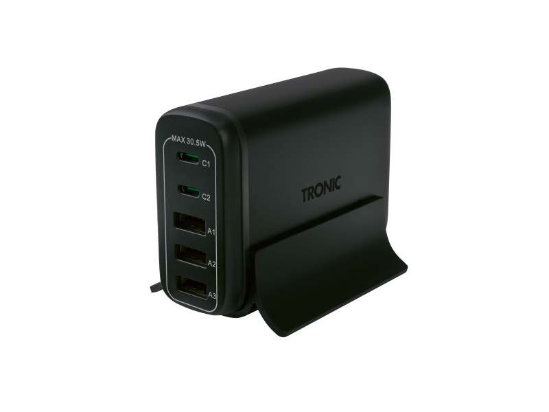 Tronic® USB nabíječka, 30 W, 2x Usb-C TUL 2 A1 (černá)