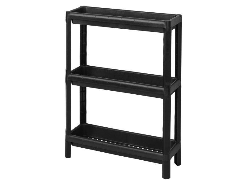 Livarno® Plastový regál, 53 x 17 x 71 cm