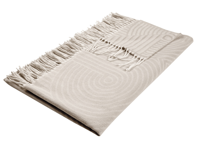 Livarno® Hebká deka, 130 x 170 cm (béžová)