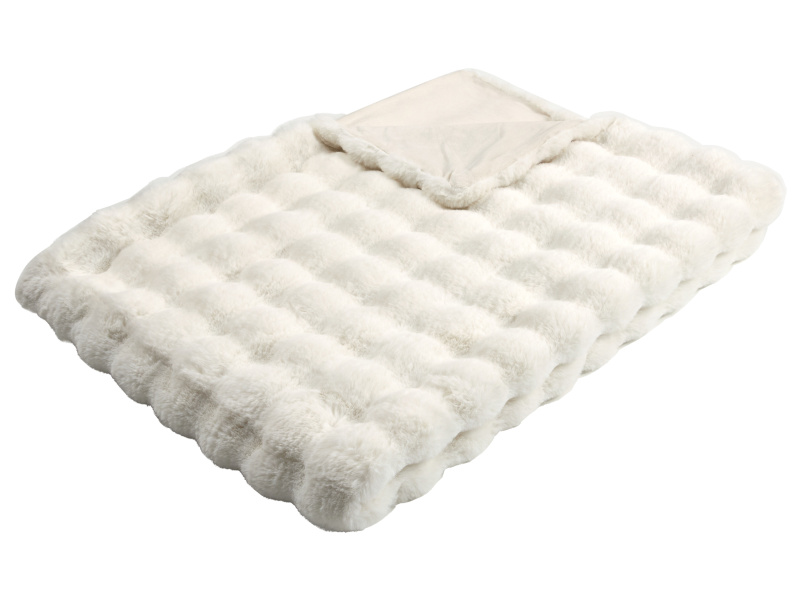 Livarno® Hebká deka, 130 x 170 cm (bílá)