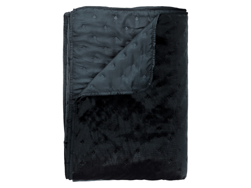 Livarno® Přehoz na postel, 200 x 240 cm (šedá)