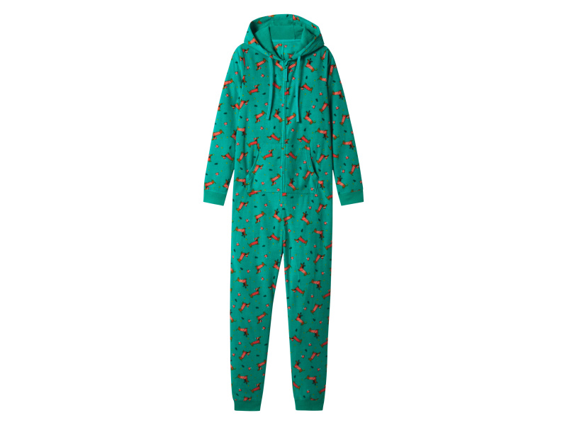 esmara® Dámský vánoční overal (zelená, M(40/42))