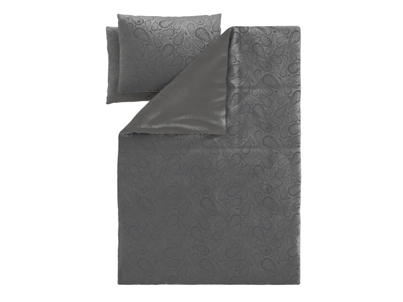 Livarno® Plyšové ložní povlečení, 220 x 240 cm, 70 x 90 cm (šedá)