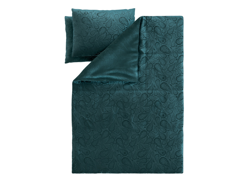 Livarno® Plyšové ložní povlečení, 220 x 240 cm, 70 x 90 cm (zelená)