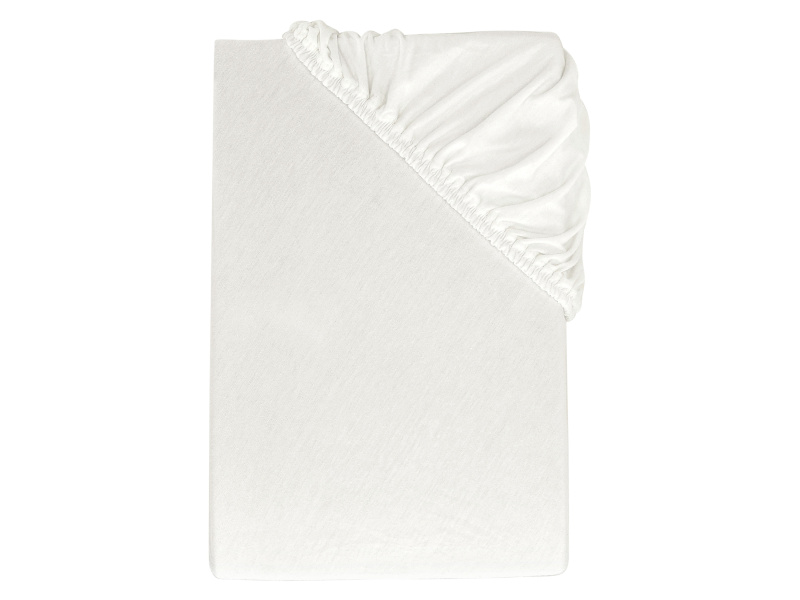 Livarno® Žerzejové napínací prostěradlo, 140-160 x 200 cm (bílá)
