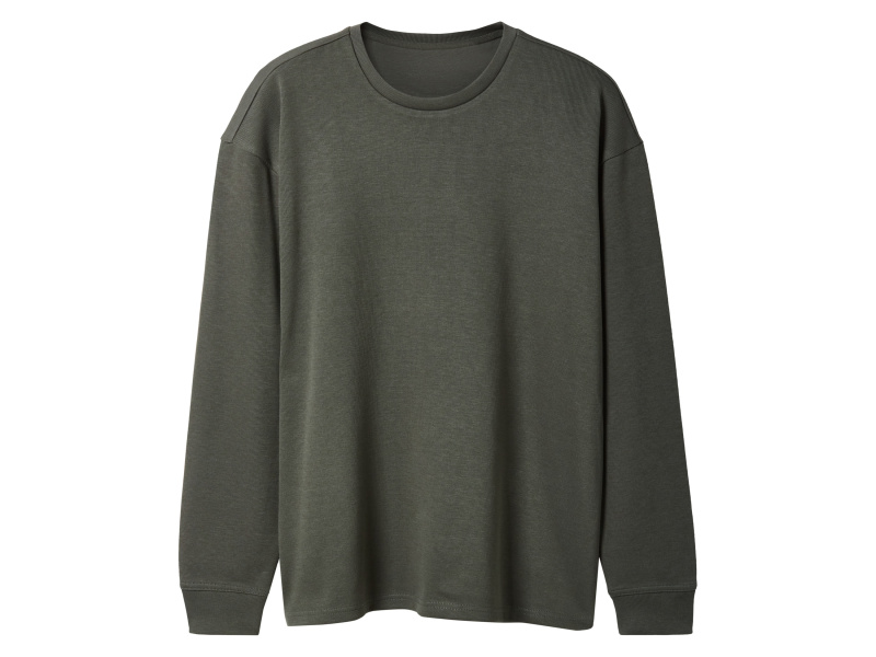 esmara Men Pánské triko s dlouhými rukávy (khaki, M (48/50))