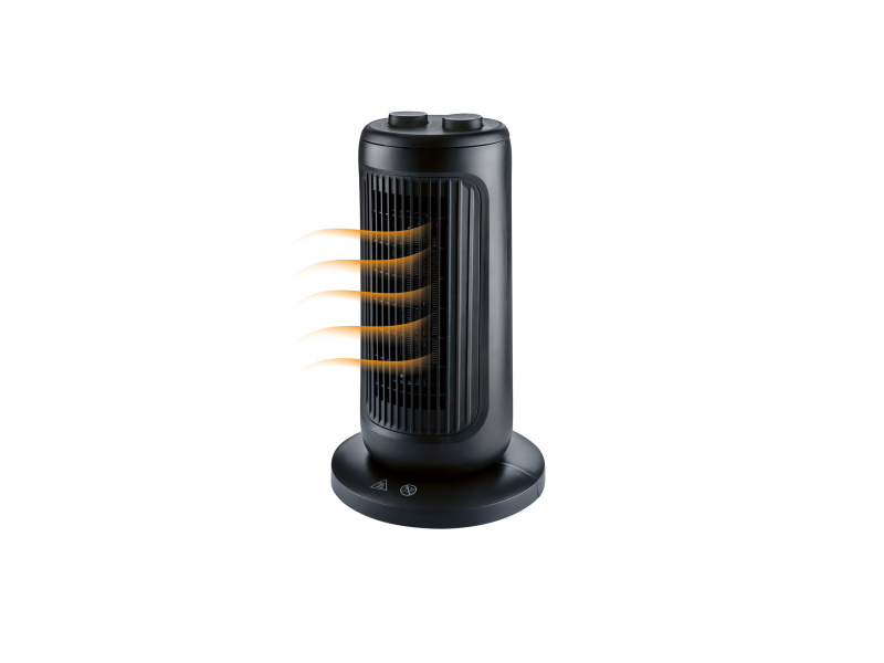 Tronic® Věžový ohřívač s ventilátorem Tthl 1500 B1 (černá)