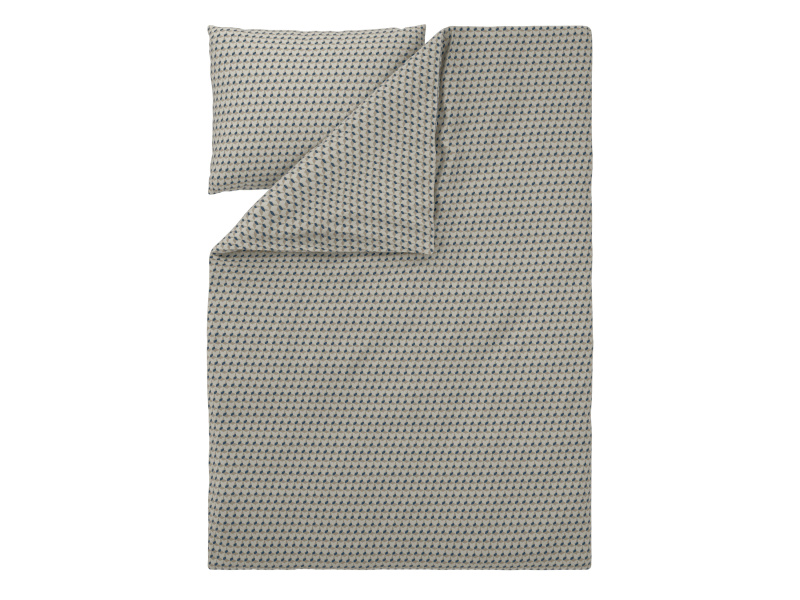 Livarno® Ložní povlečení Renforcé, 140 x 200 cm , 70 x 90 cm (šedá/bílá)