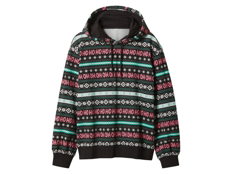 esmara® Dámská vánoční mikina (černá, Xs(32/34))