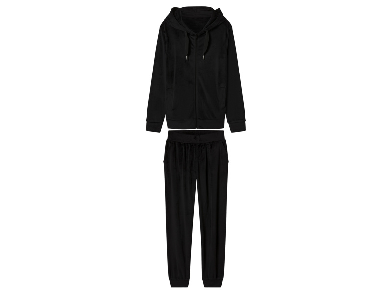 esmara® Dámská domácí souprava, 2dílná (černá, M(40/42))