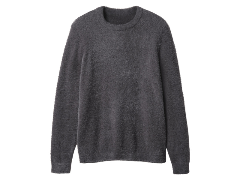 esmara® Dámský plyšový svetr (antracitová, Xs(32/34))