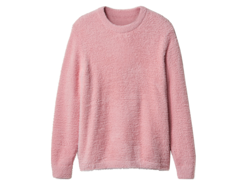 esmara® Dámský plyšový svetr (růžová, S(36/38))