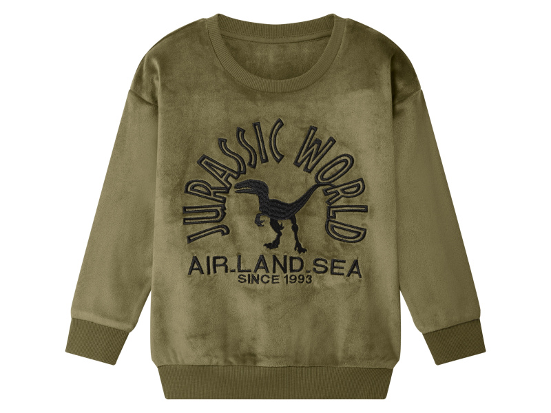 Chlapecká plyšová mikina (Jurský svět, 122/128)