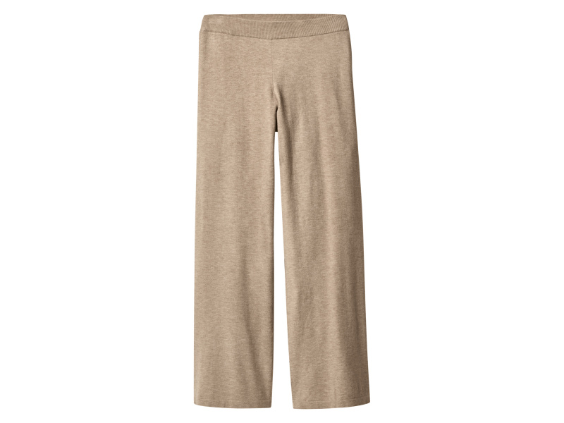 esmara® Dámské úpletové kalhoty (béžová, M(40/42))