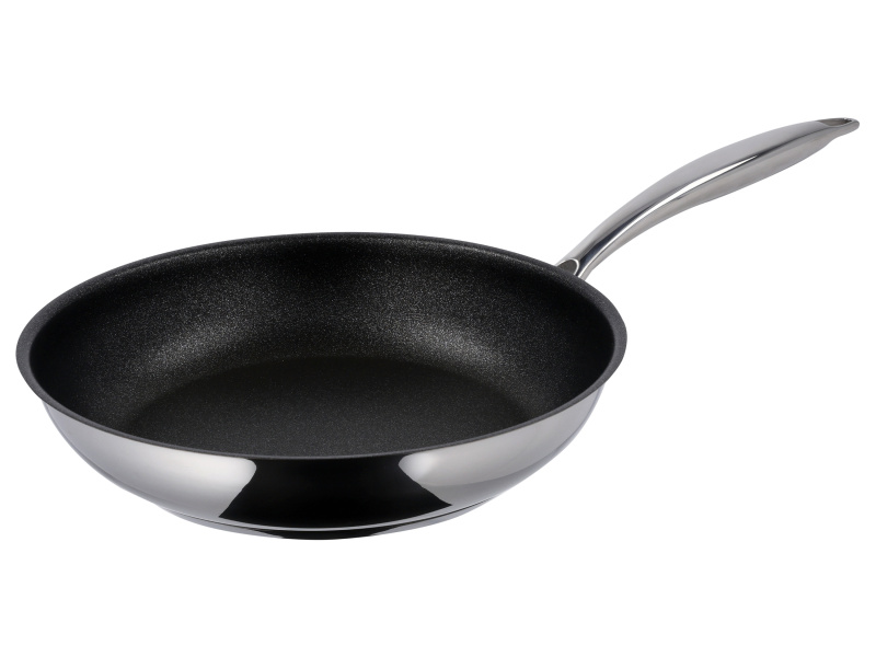 Silvercrest® Pánev z nerezové oceli, Ø 24 cm (keramická vrstva)