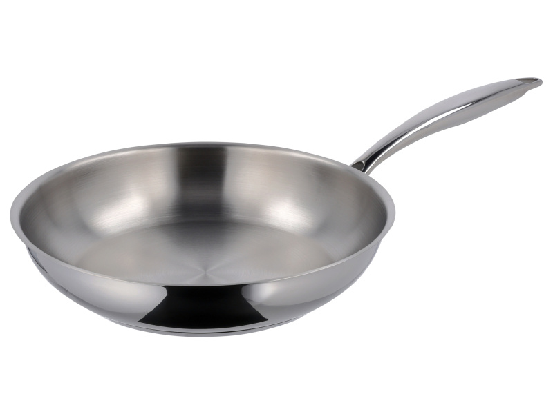 Silvercrest® Pánev z nerezové oceli, Ø 24 cm (bez keramické vrstvy)