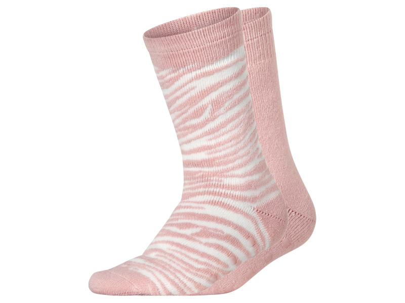 esmara® Dámské termo ponožky, 2 páry (růžová, 35-38)
