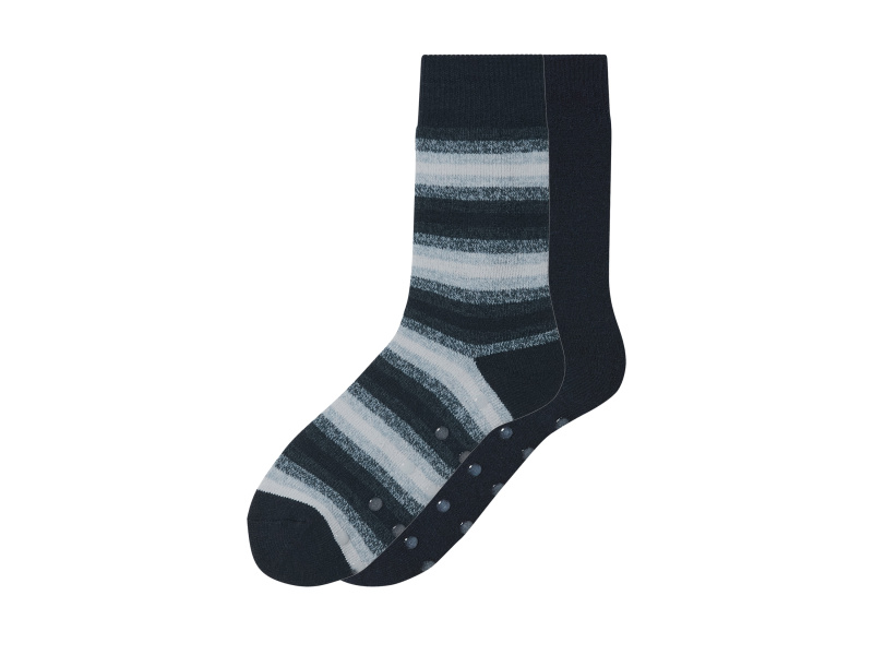 esmara® Chlapecké termo ponožky, 2 páry (navy modrá, 39/42)