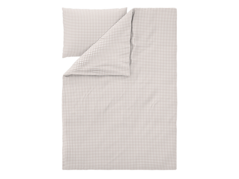 Livarno® Ložní povlečení z jemného flanelu, 140 x 200 cm, 70 x 90 cm (béžová)