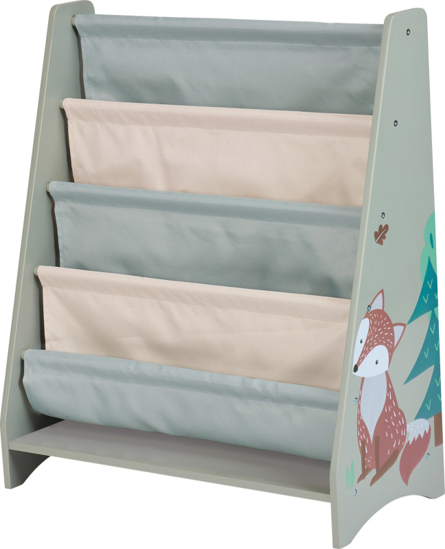 Livarno® Regál na knihy pro děti, 62 x 28 x 72 cm (liška)