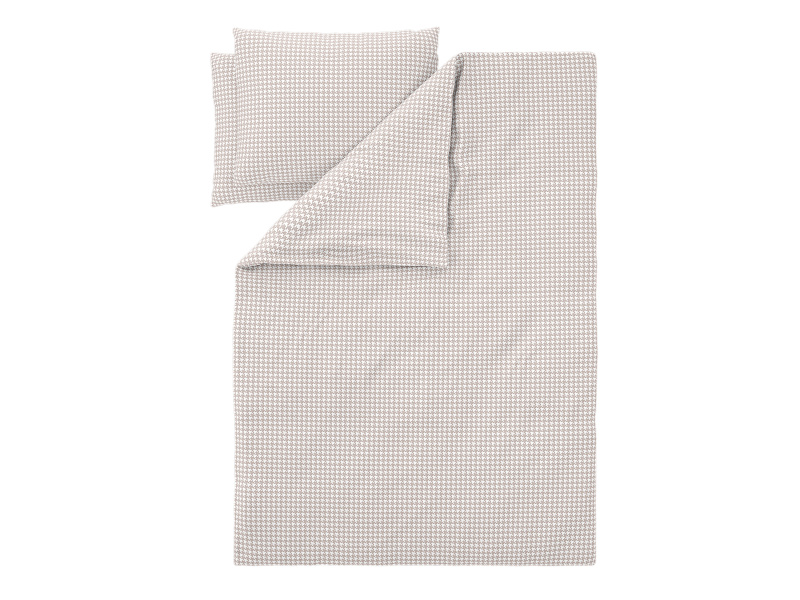 Livarno® Ložní povlečení z jemného flanelu, 220 x 240 cm, 70 x 90 cm (béžová)