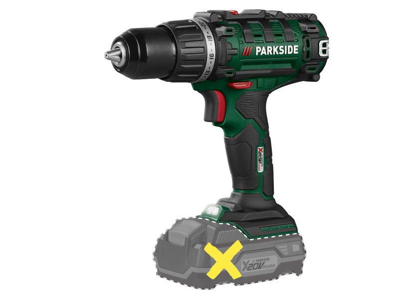Parkside® Aku vrtací šroubovák Pabs 20-Li I9 – bez akumulátoru a nabíječky