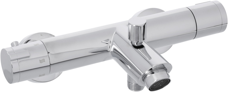 Livarno® Termostatická vanová baterie / sprchová baterie (vanová baterie, chrom)