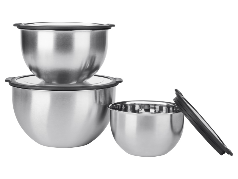 Silvercrest® Sada mís na míchání Premium (sada misek, 3dílná)