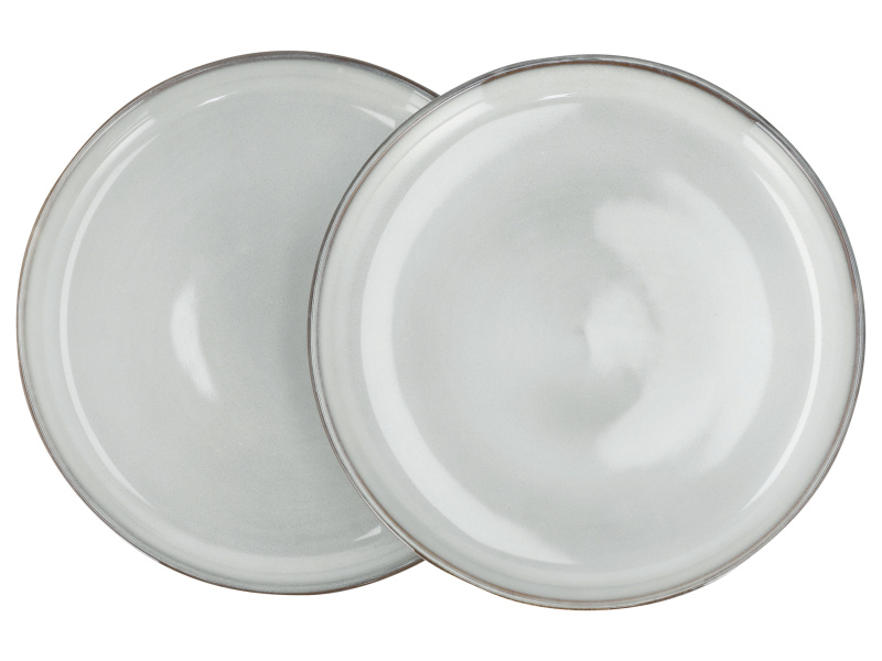 Silvercrest® Sada misek / talířů / šálků, 2dílná (sada talířů, béžová)