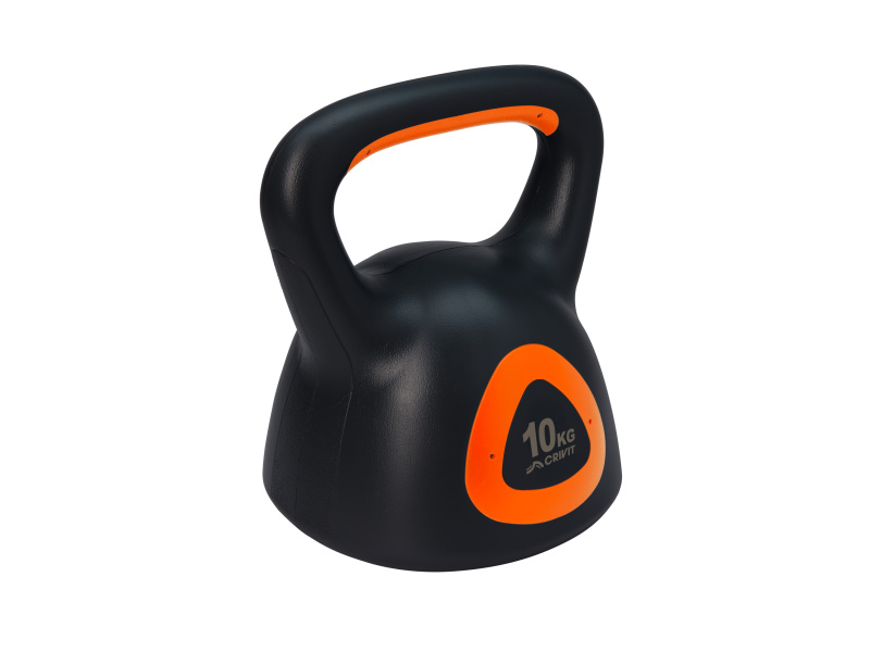 Crivit Deska na kliky / Činka, 2 x 2 kg / Kettlebell, 10 kg (kettlebell, 10 kg)