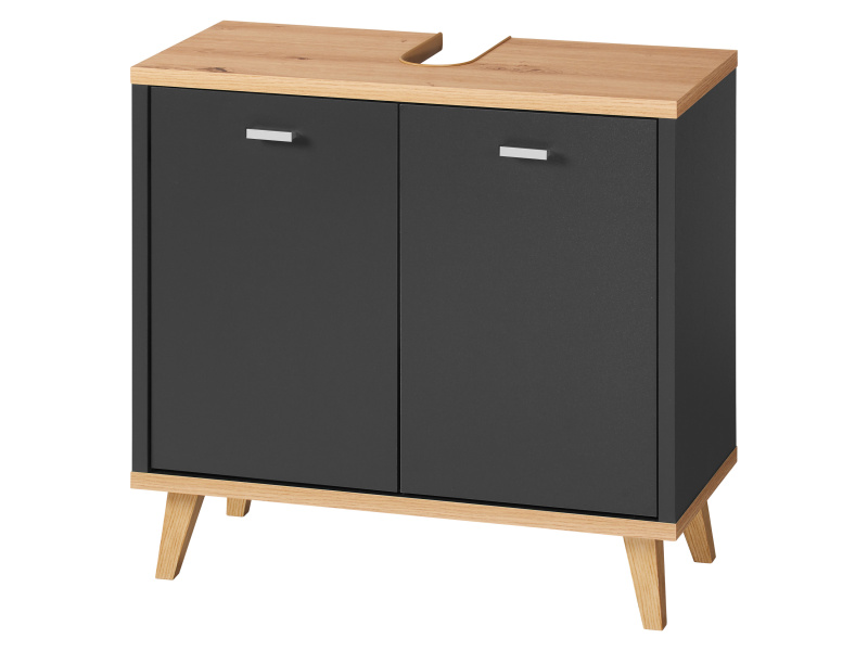 Livarno® Skříňka pod umyvadlo Corfu, antracitová