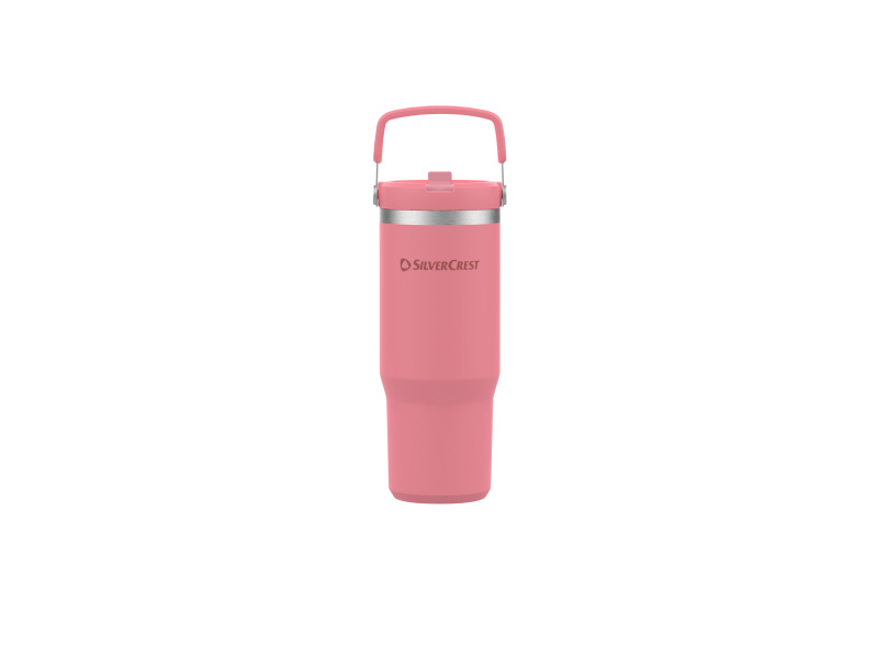 Silvercrest® Termo hrnek z nerezové oceli (růžová)