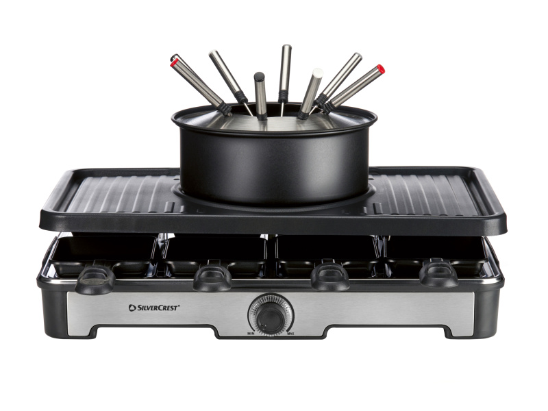 Silvercrest® Kombinovaný raclette gril s fondue Srgf 1400 A3