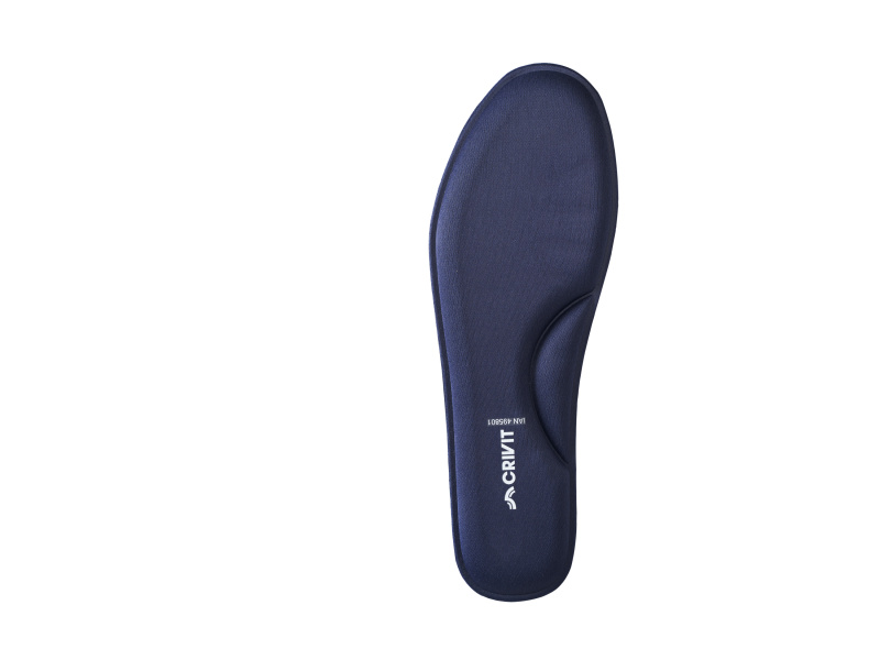 Crivit Vložky s paměťovou pěnou, 1 pár (navy modrá, 36/37)