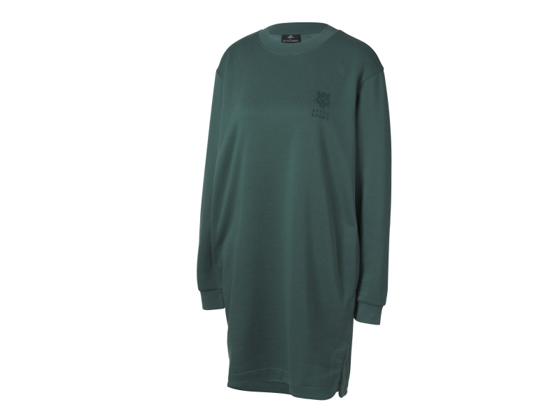 Crivit Dámské mikinové šaty (khaki, S(36/38))