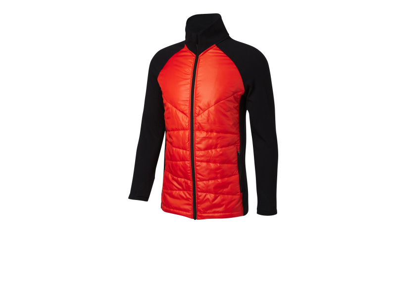 Crivit Pánská bunda (černá/oranžová, XL (56/58))