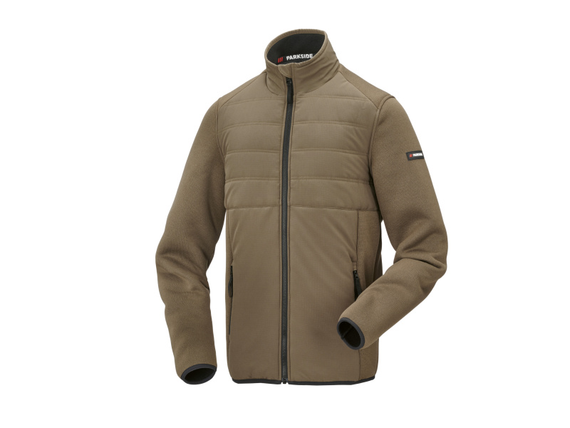 Parkside® Pánská pracovní bunda s podšívkou (khaki, L (52/54))