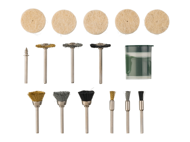 Parkside® Příslušenství k multibrusce (sada brusných kartáčů a lešticích kotoučů)