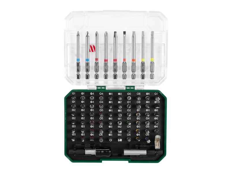 Parkside® Sada bitů / Sada bitů a nástrčných klíčů Pbs3 A2 (sada bitů se speciálními bity, 71dílná)