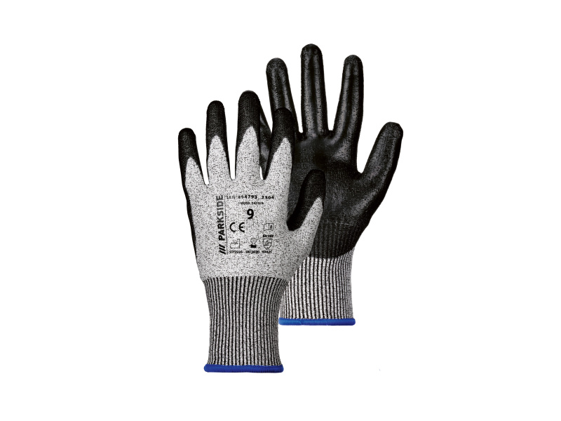 Parkside® Protiřezné rukavice, Neprořezné rukavice, Rukavice proti proříznutí (9)