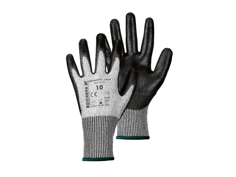 Parkside® Protiřezné rukavice, Neprořezné rukavice, Rukavice proti proříznutí (10)